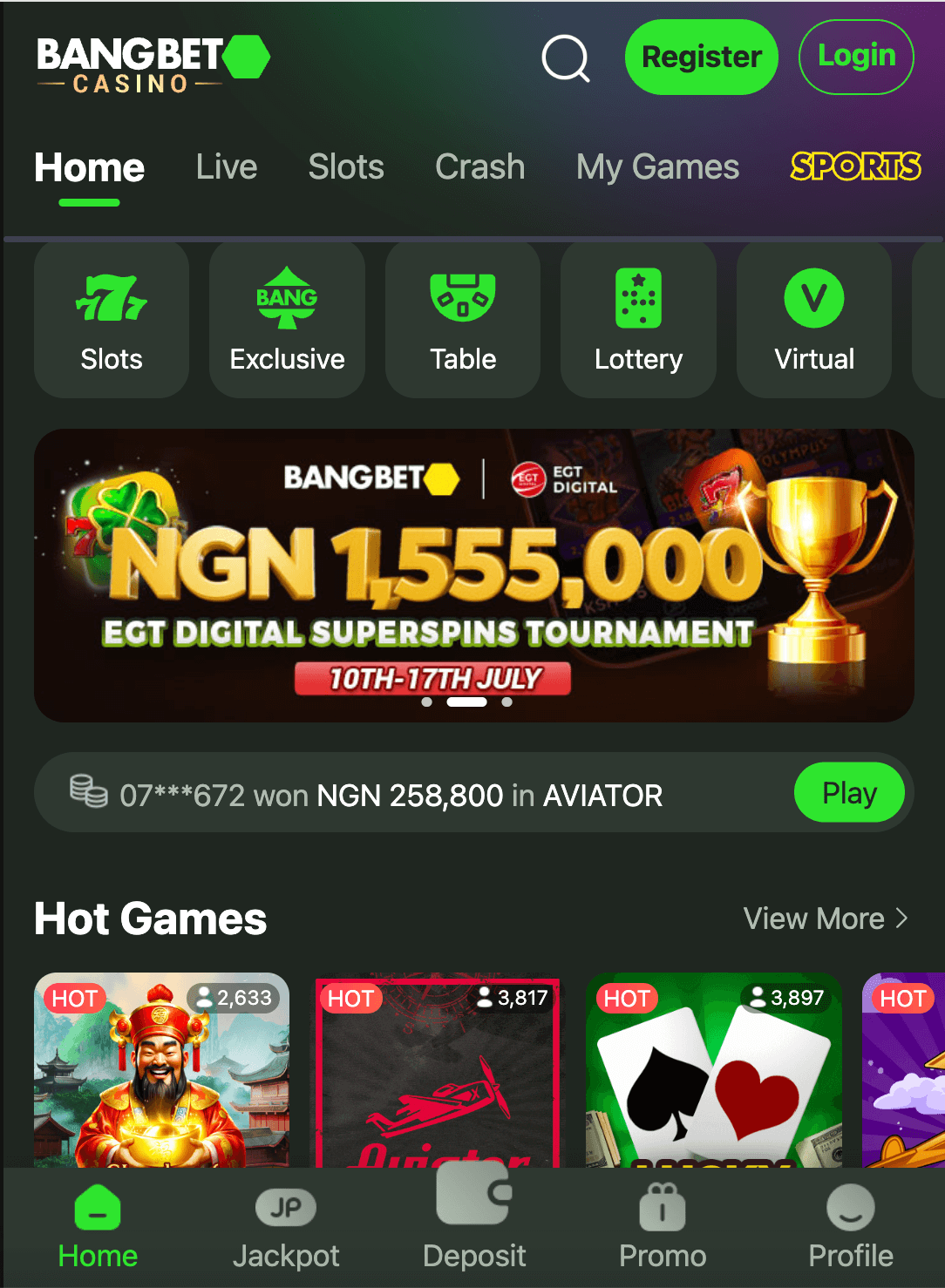 BangBet App