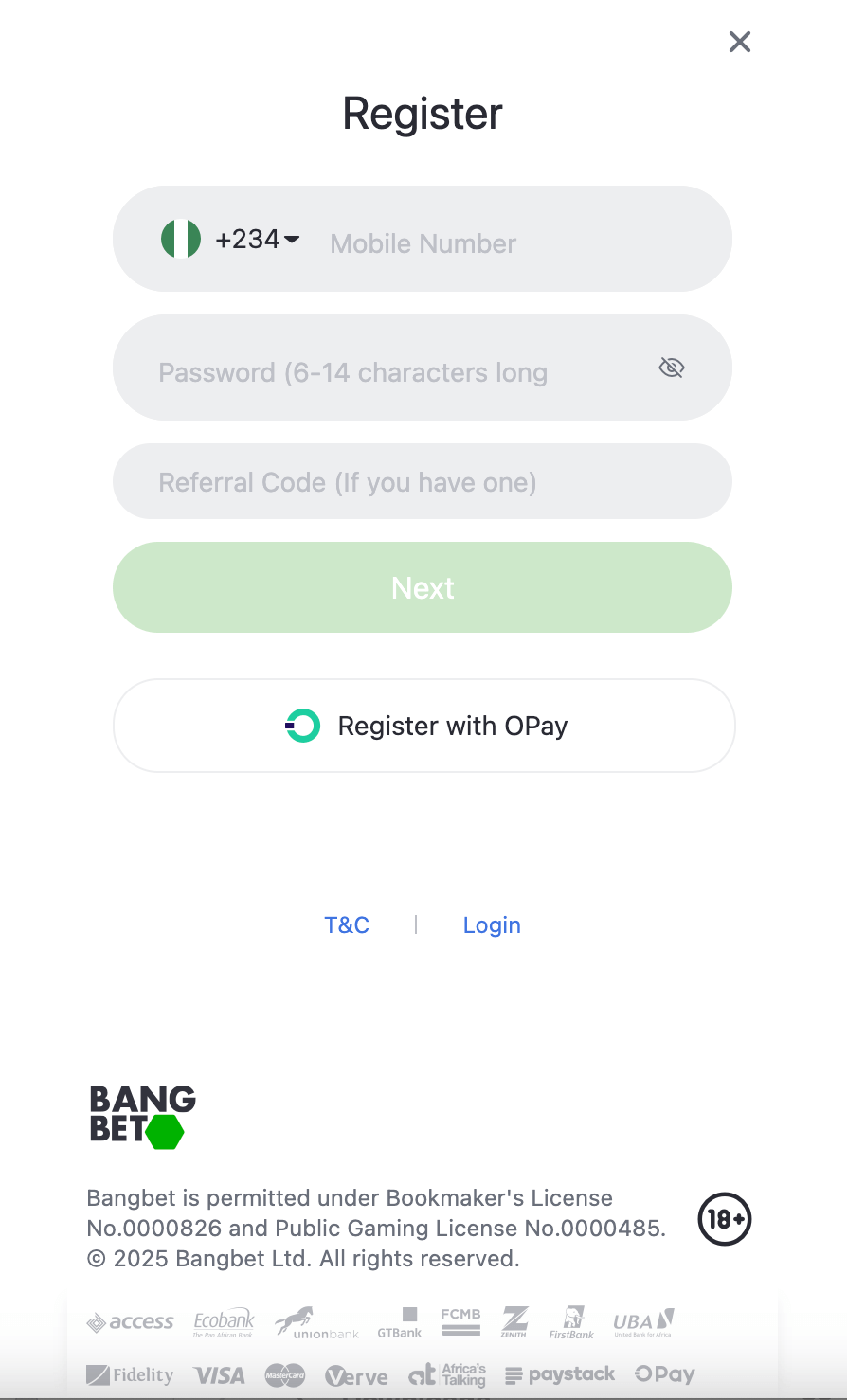 BangBet App